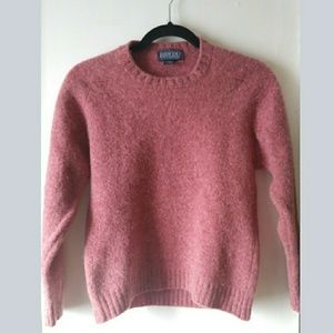 Lands End 100%Wool Long Sleve Sweater